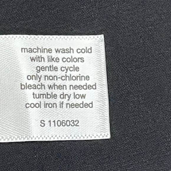 Lane Bryant Black Knit Top Upper Front Panel With Ties Size 22/24 - Picture 7 of 10